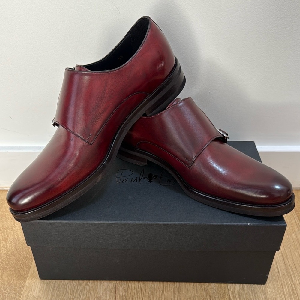 Paul Evans The Poitier Double Monk Strap Shoes